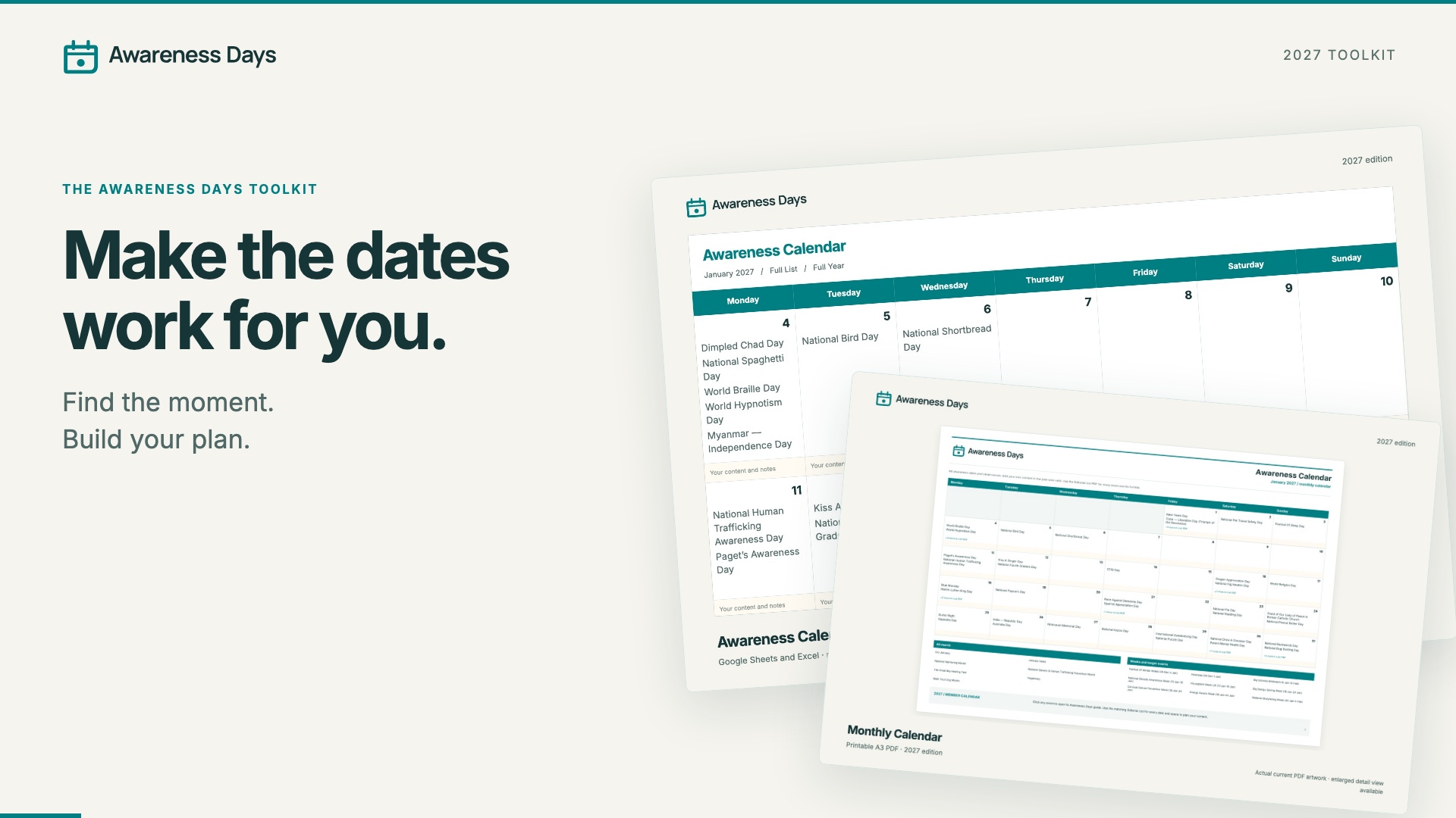 Awareness Days Toolkit video preview