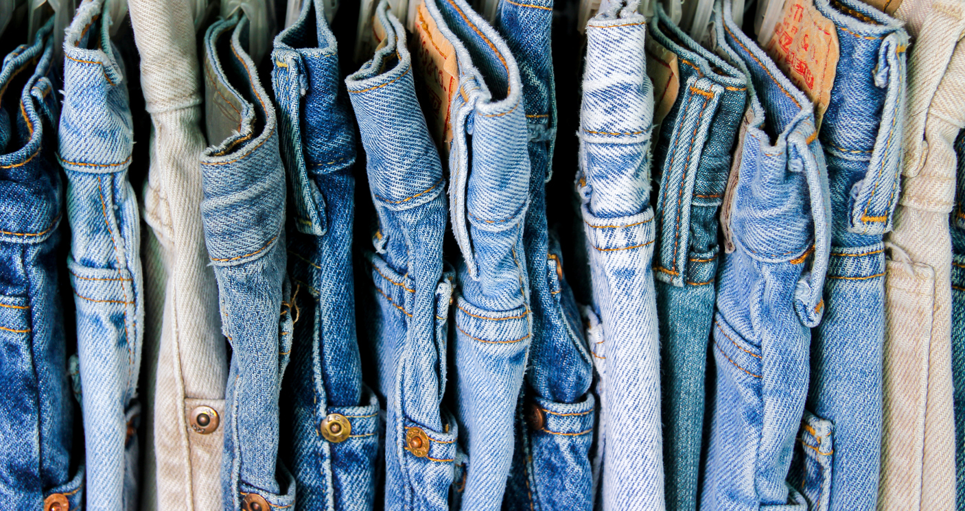 Denim clothing for dementia awareness