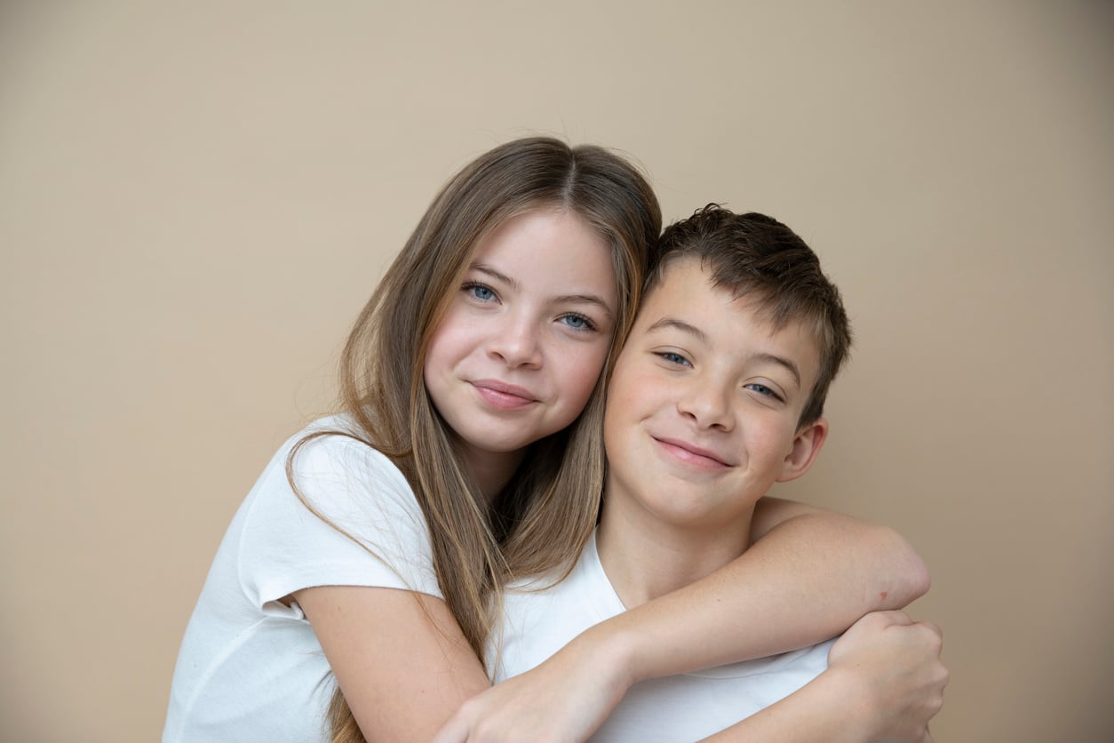 Brothers celebrating National Brother Day together