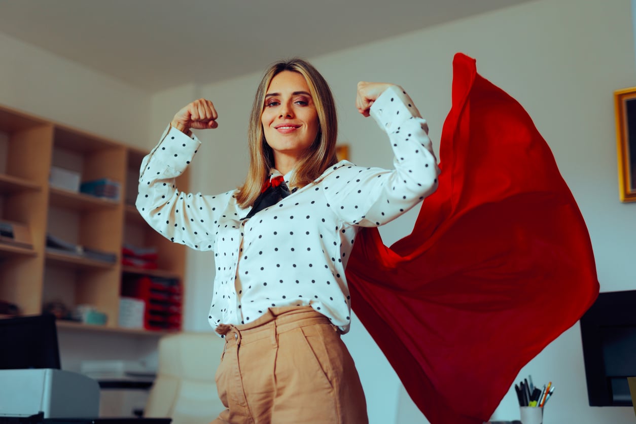 Superhero cape for National Superhero Day