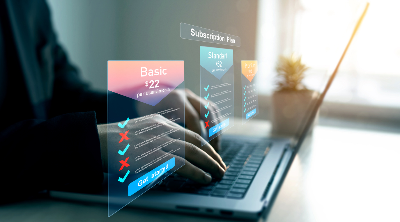 Business plans and pricing comparison