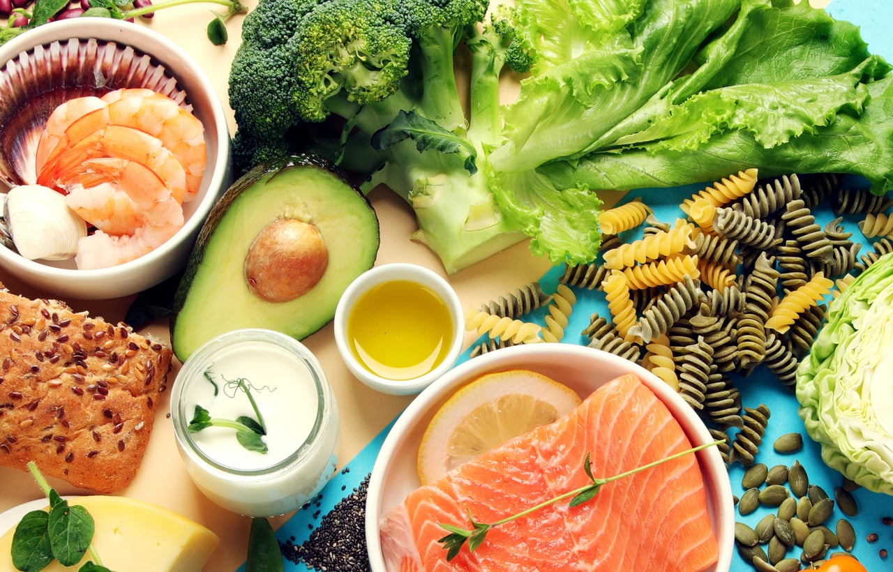 Fresh and varied food for National Food Month