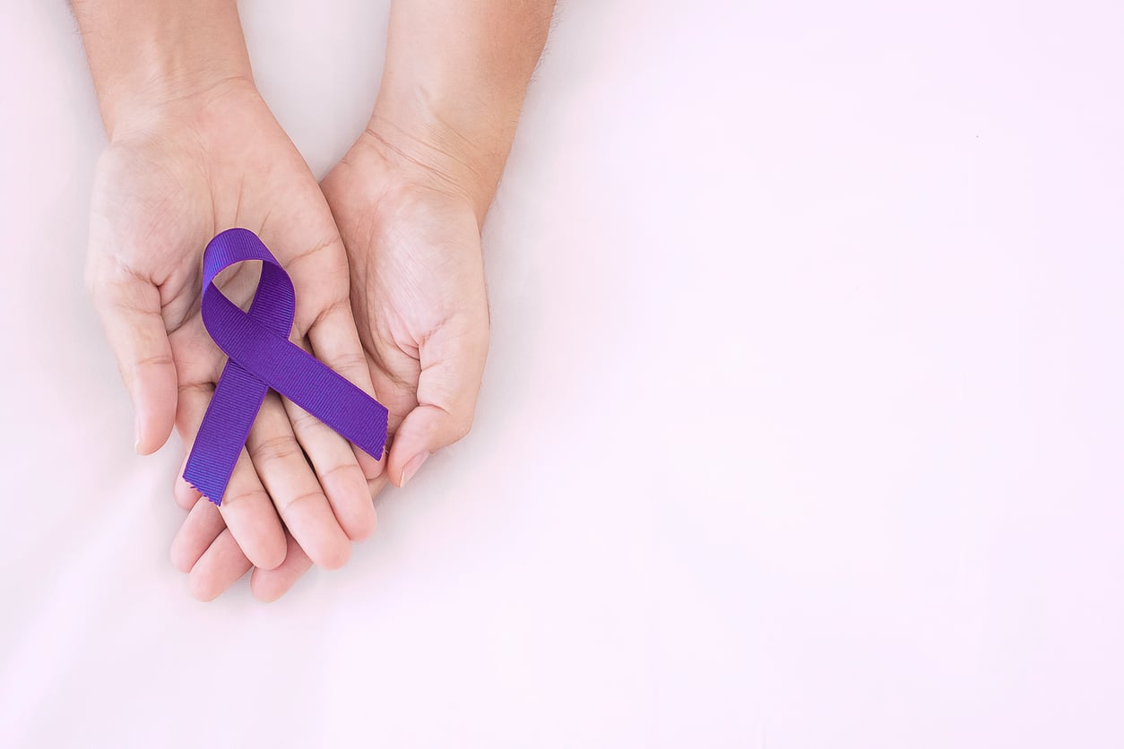 World Sanfilippo Awareness Day purple ribbon