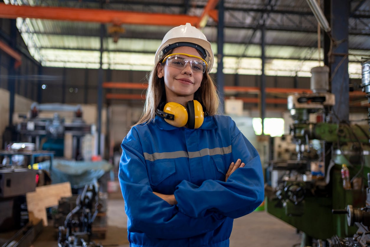 Female engineer at work for International Women in Engineering Day