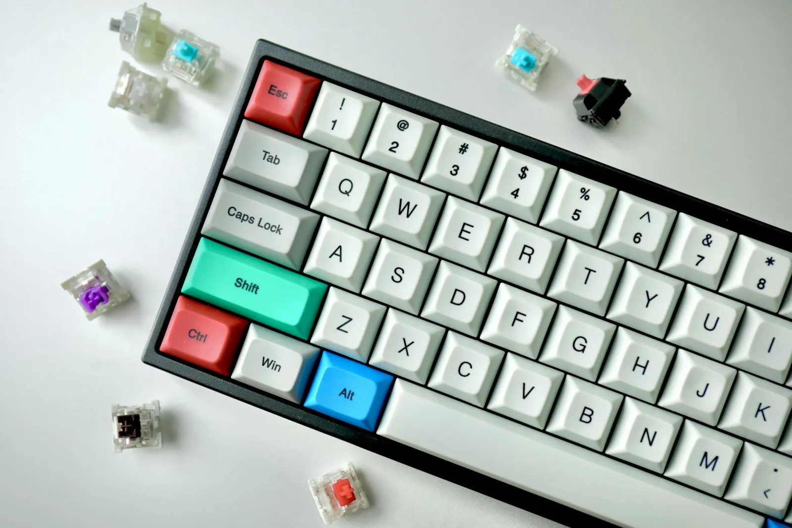 International Caps Lock Day: a mechanical keyboard