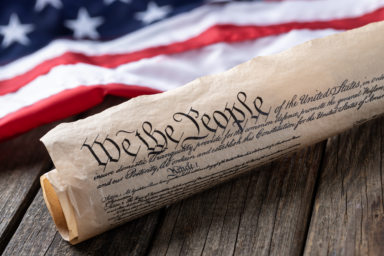 United States Constitution for Delaware Day
