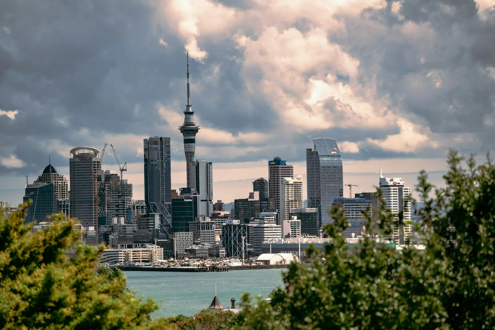 Labour Day in New Zealand: the Auckland skyline