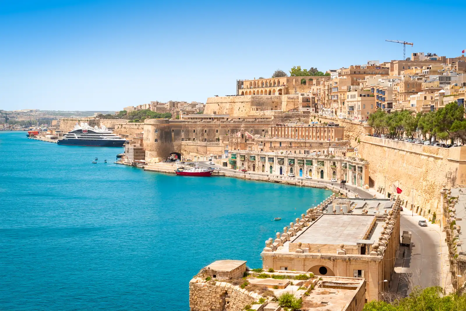 Malta - Victory Day: Grand Harbour and the city of Valletta, Malta