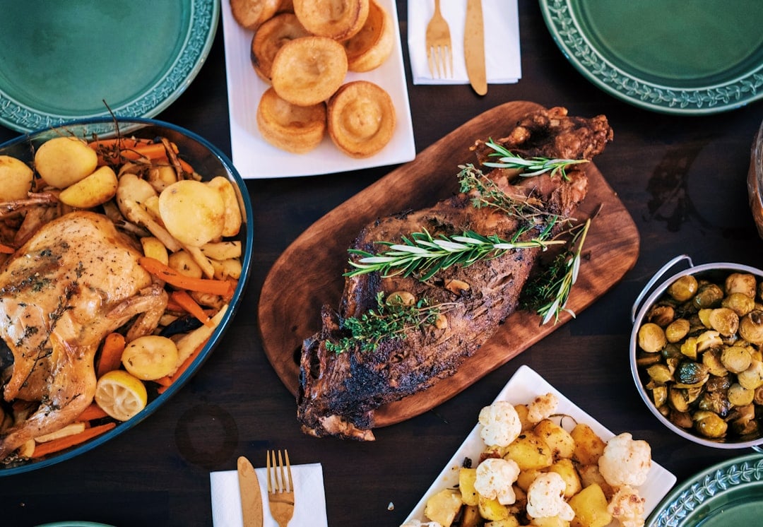 A roast game bird served as a traditional autumn dinner