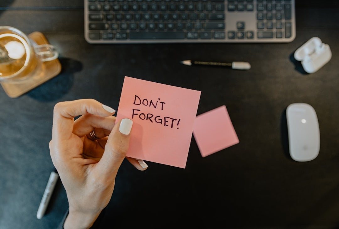 National I Forgot Day — i forgot