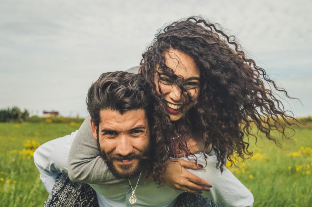 A happy multiracial couple, celebrating Loving Day