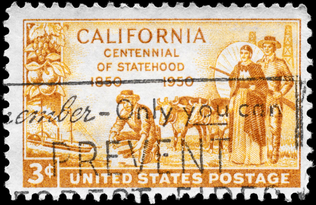 California state scenery and history