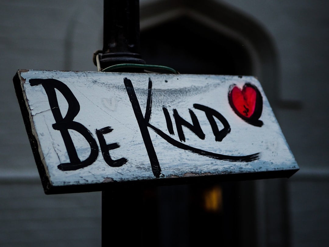 People coming together in an act of community kindness
