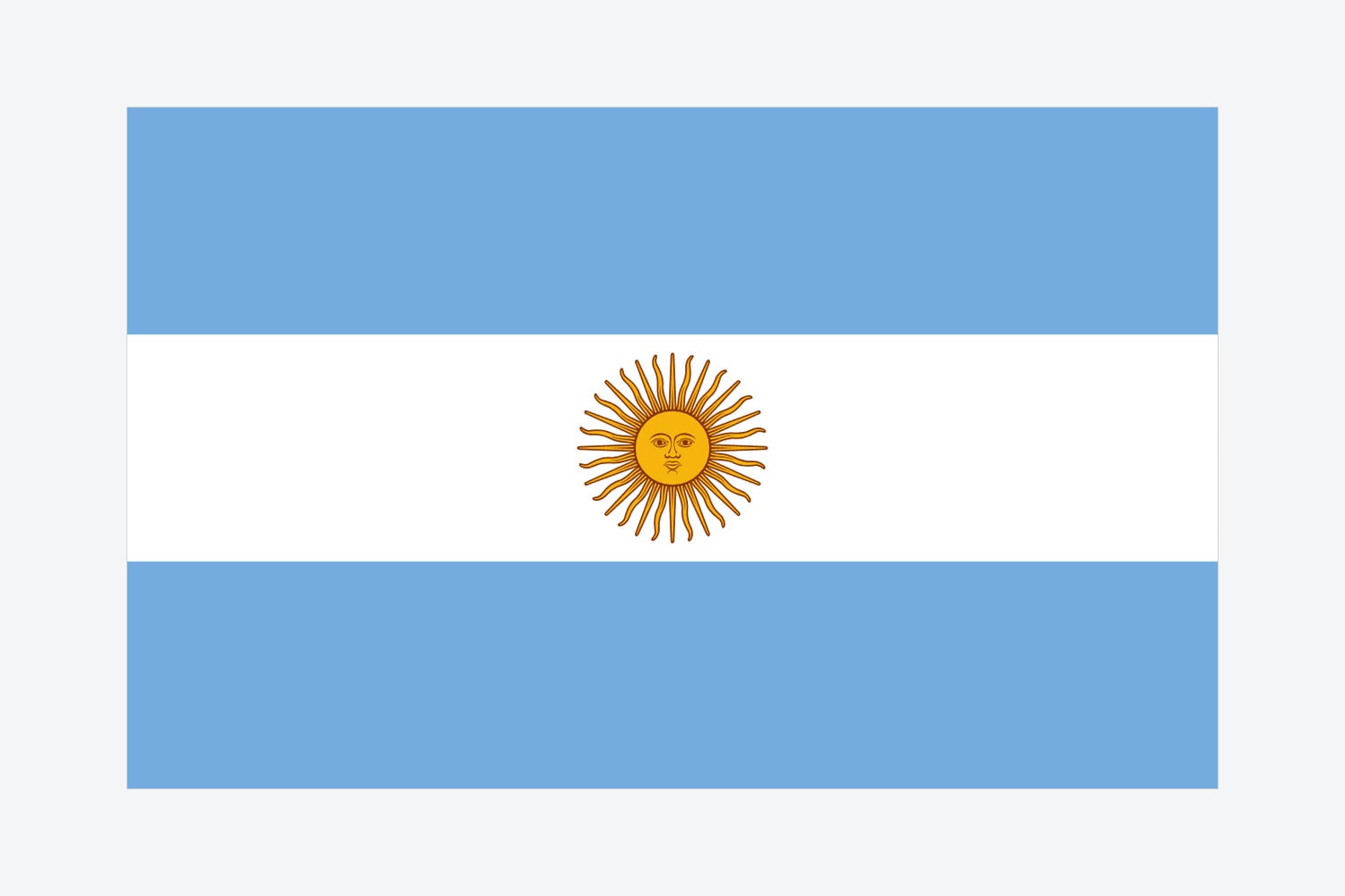 Flag of Argentina