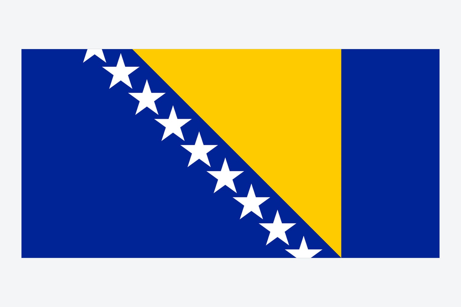 Flag of Bosnia and Herzegovina