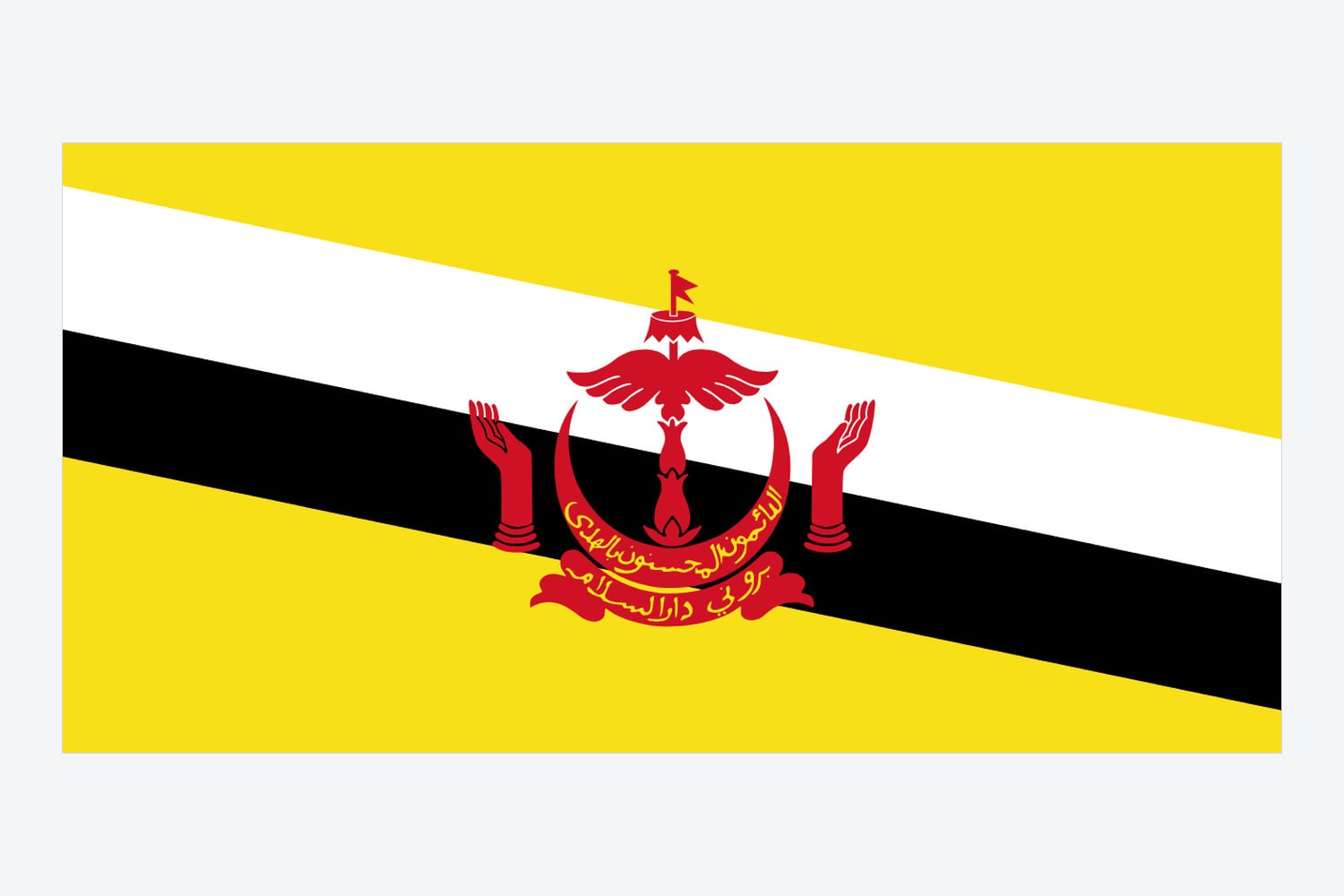 Flag of Brunei