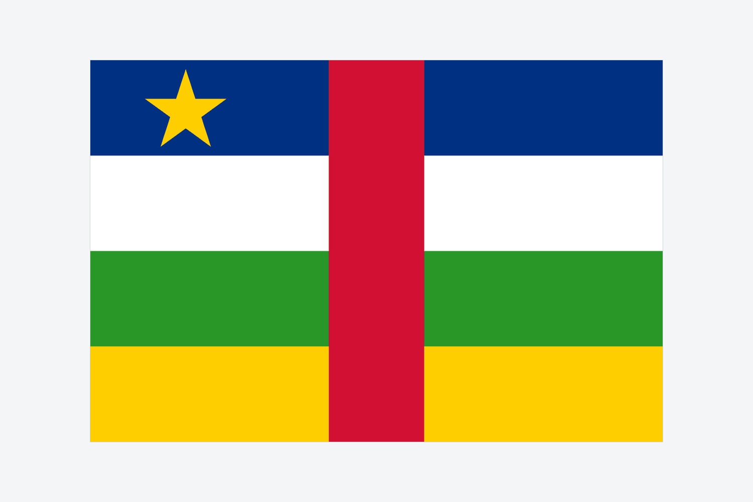Flag of Central African Republic