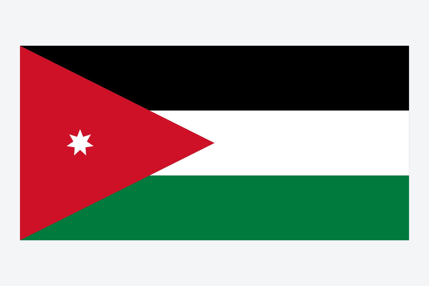 Flag of Jordan