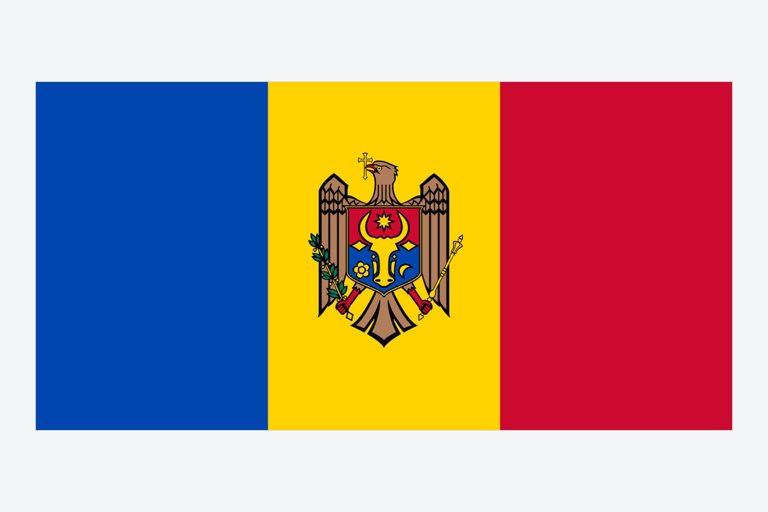 Flag of Moldova