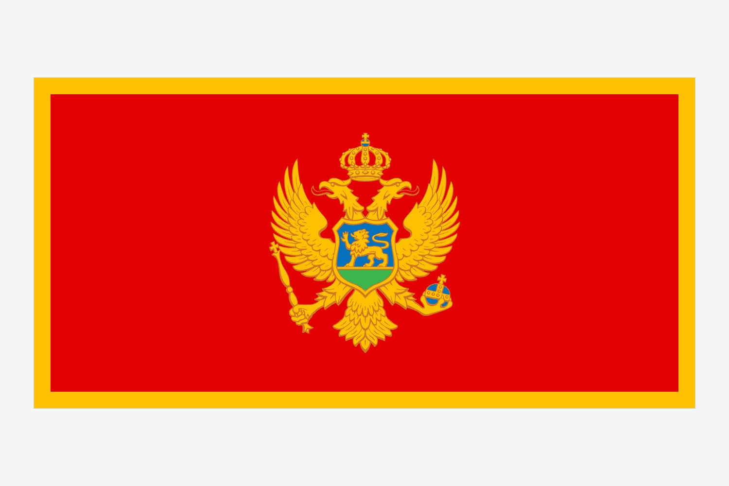 Flag of Montenegro