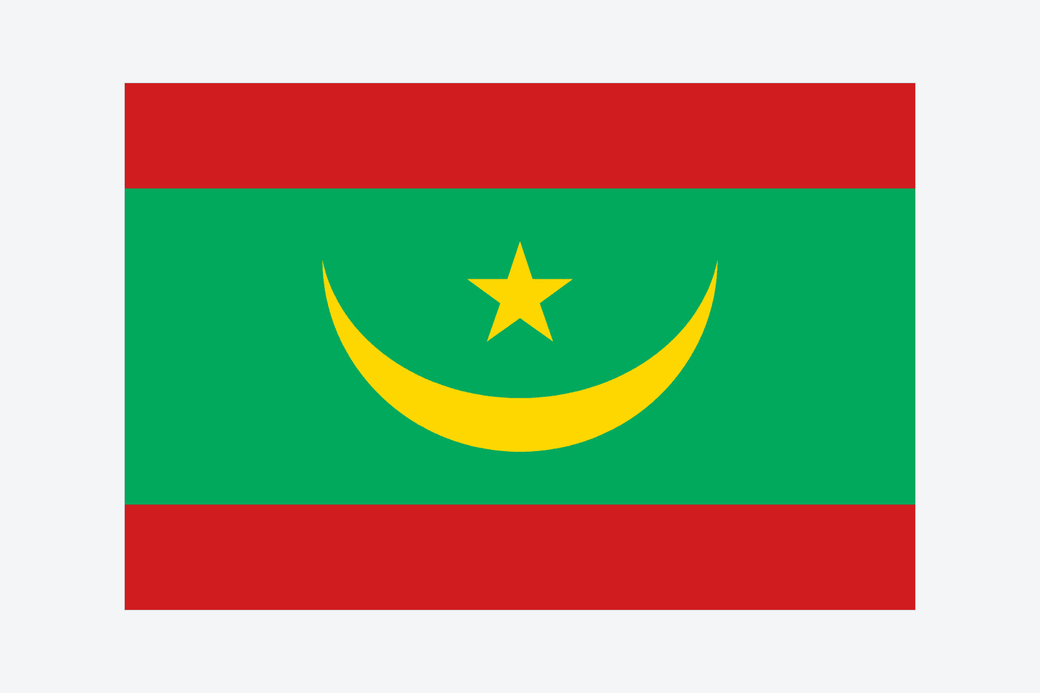 Flag of Mauritania