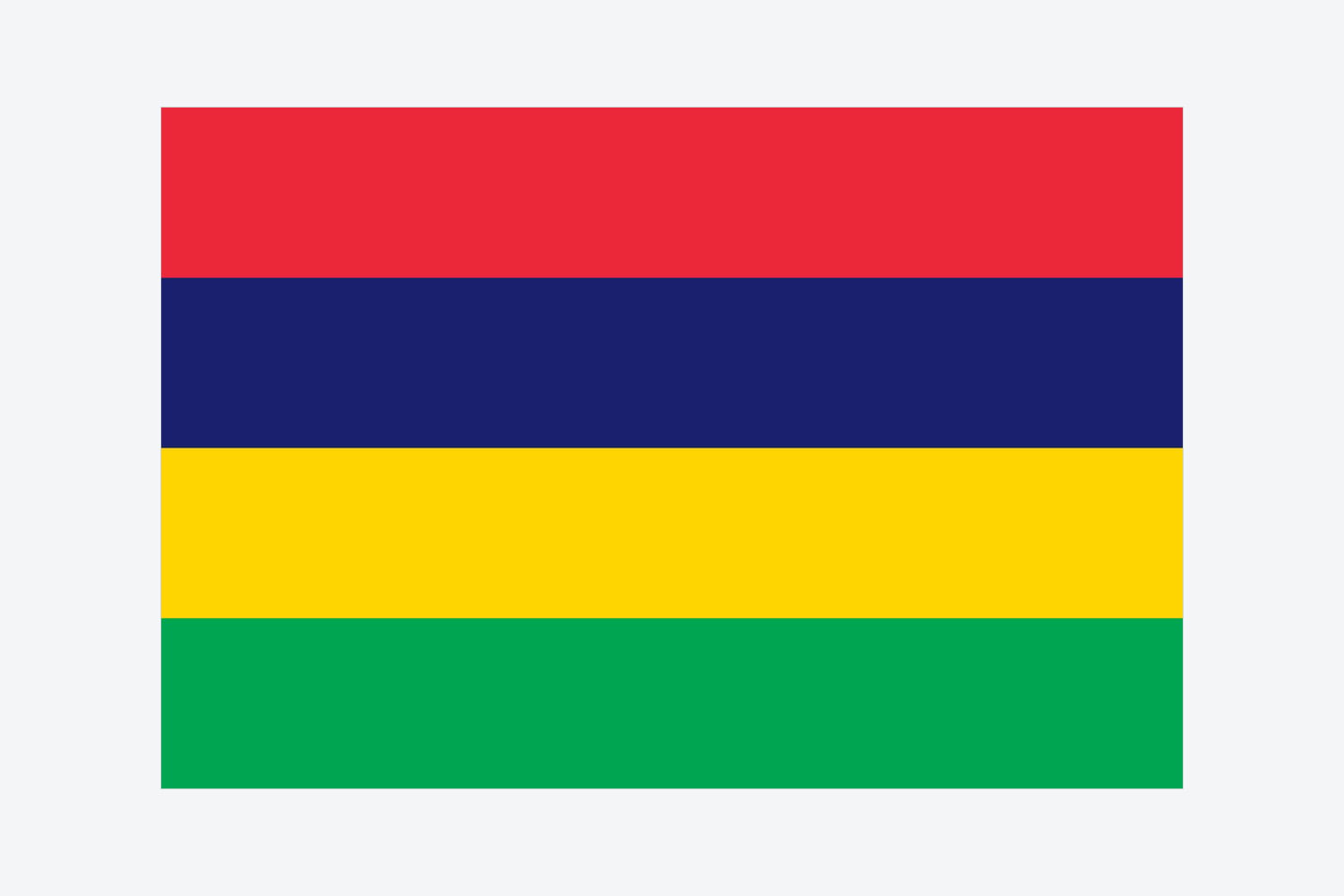 Flag of Mauritius