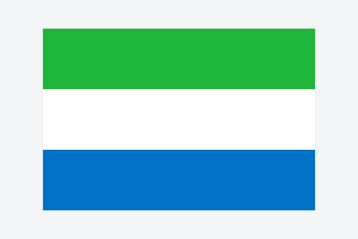 Flag of Sierra Leone